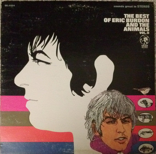 Eric Burdon & The Animals : The Best Of Eric Burdon And The Animals Vol. II (LP,Compilation,Stereo)