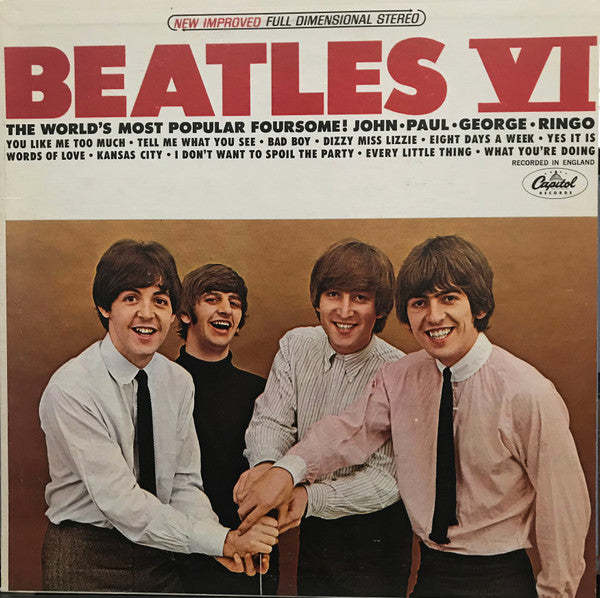 Beatles, The : Beatles VI (LP,Album,Reissue,Stereo)