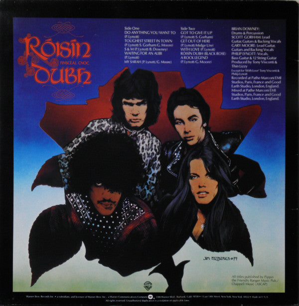 Thin Lizzy : Black Rose (A Rock Legend) (LP,Album)