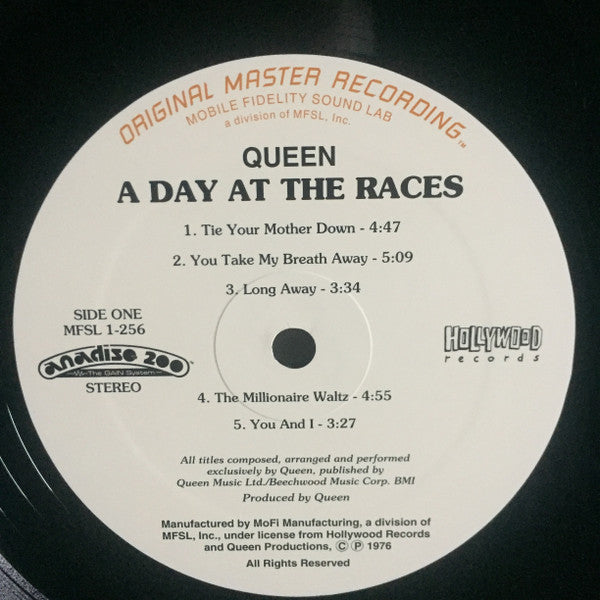 Queen : A Day At The Races (LP,Album,Limited Edition,Numbered,Reissue,Remastered,Special Edition,Stereo)