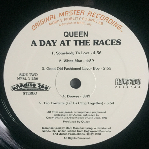 Queen : A Day At The Races (LP,Album,Limited Edition,Numbered,Reissue,Remastered,Special Edition,Stereo)