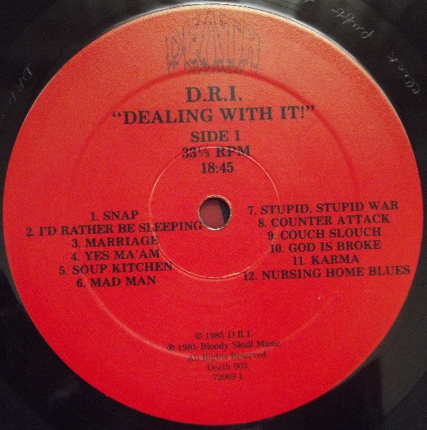 Dirty Rotten Imbeciles : Dealing With It! (LP,Album)