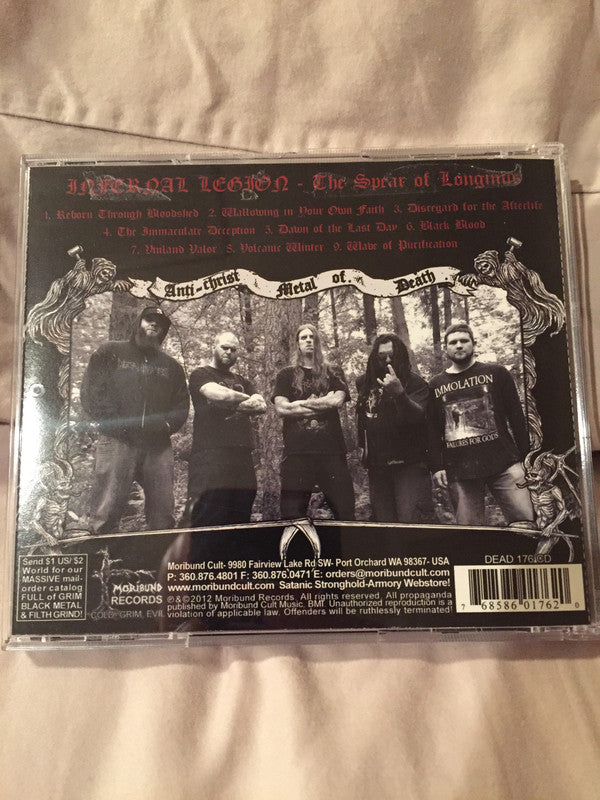 Infernal Legion : The Spear Of Longinus (Album)
