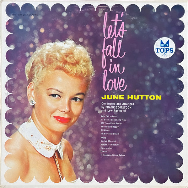 June Hutton : Let's Fall In Love (LP,Album,Mono)