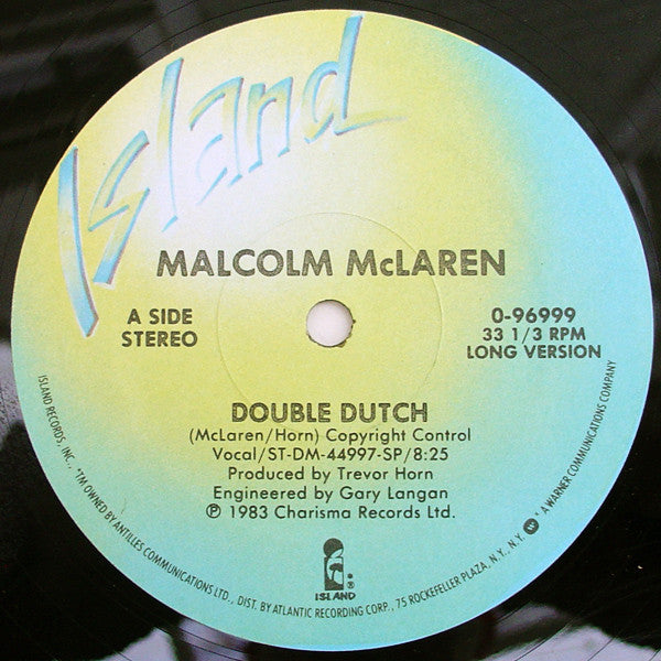Malcolm McLaren : Double Dutch (12",33 ⅓ RPM)