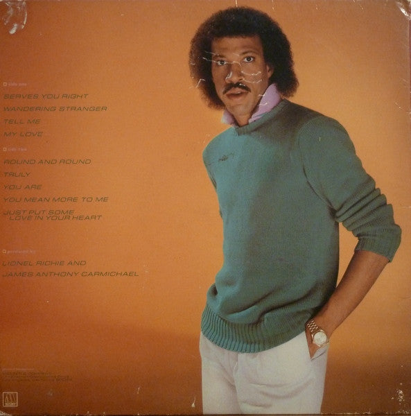 Lionel Richie : Lionel Richie (LP,Album)