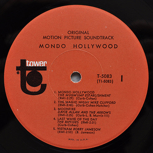 Various : Mondo Hollywood (LP,Album,Mono)