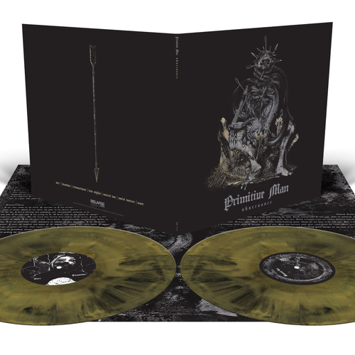 PRIMITIVE MAN / OBSERVANCE   INDIE STORE EXCLUSIVE BLACK & GOLD VINYL