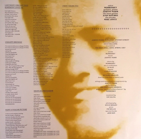 Smiths, The : Strangeways, Here We Come (LP,Album,Reissue,Remastered,Stereo)