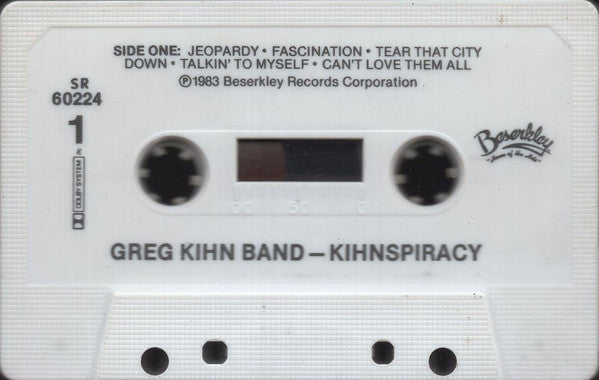 Greg Kihn Band : Kihnspiracy (Album,Stereo)