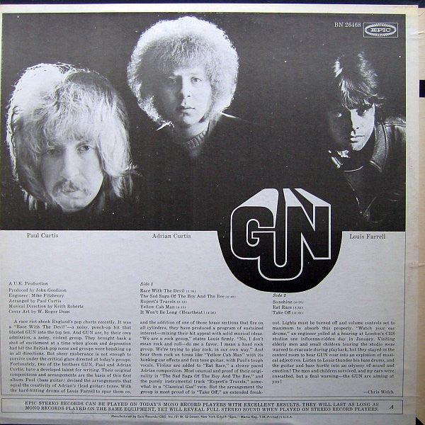 Gun, The : Gun (LP,Album,Reissue,Stereo)