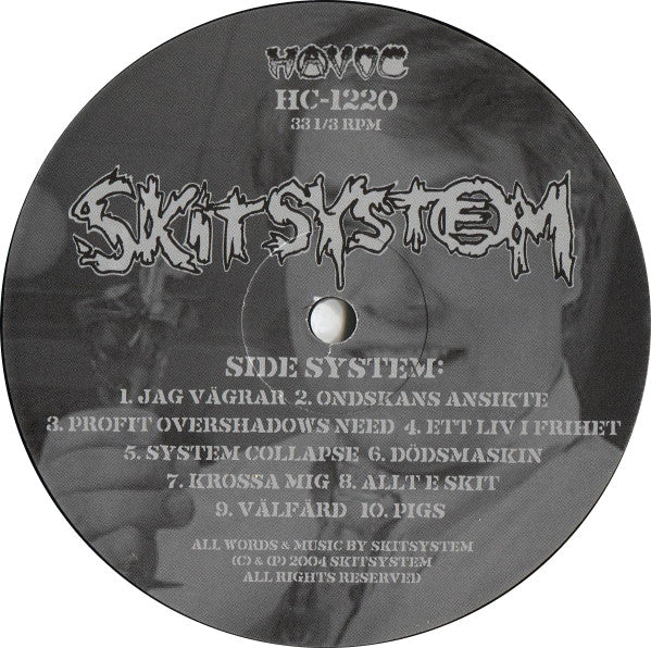 Skitsystem : Allt E Skit (LP,Compilation)