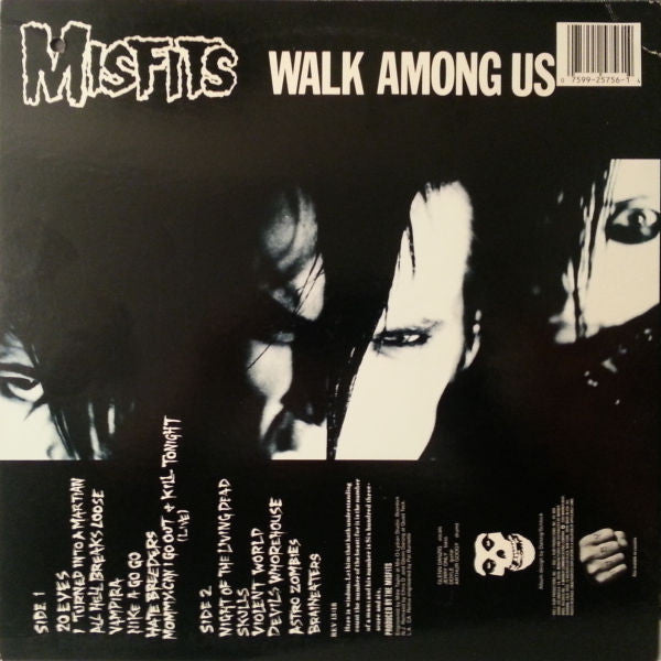 Misfits : Walk Among Us (LP,Album,Reissue)