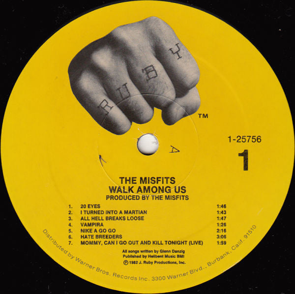 Misfits : Walk Among Us (LP,Album,Reissue)