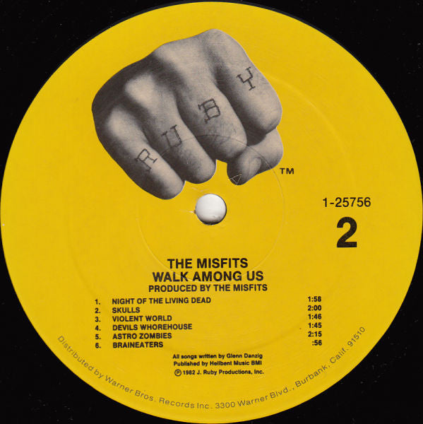 Misfits : Walk Among Us (LP,Album,Reissue)