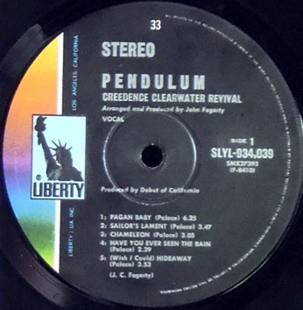 Creedence Clearwater Revival : Pendulum (LP,Album)