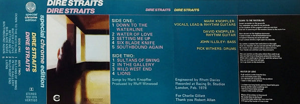 Dire Straits : Dire Straits (Album,Reissue)