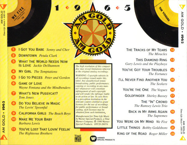 Various : AM Gold 1965 (Compilation)