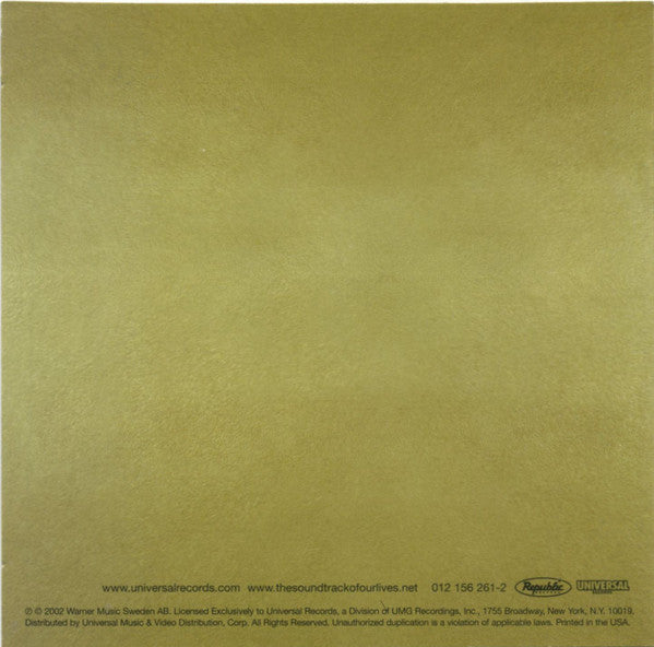 Soundtrack Of Our Lives, The : Behind The Music (Album)