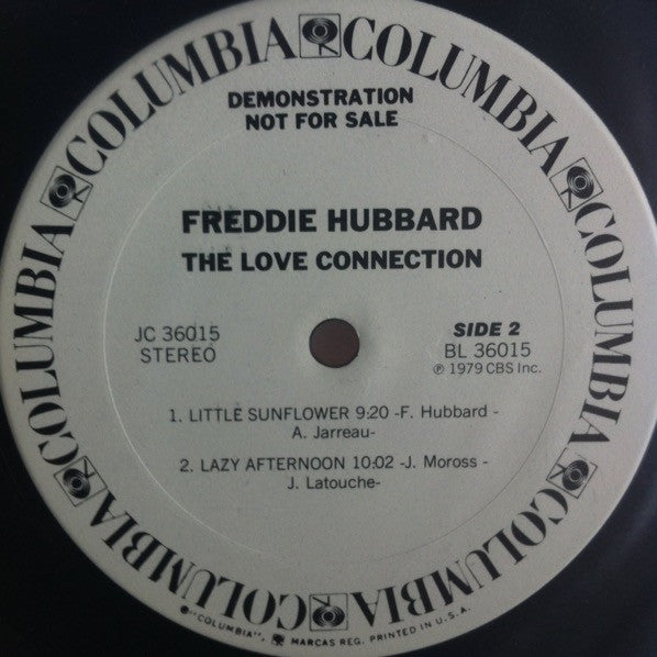 Freddie Hubbard : The Love Connection (LP,Album,Promo)