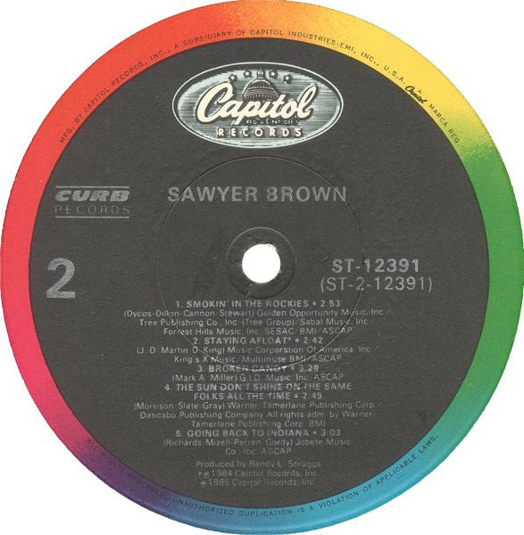 Sawyer Brown : Sawyer Brown (LP,Album)