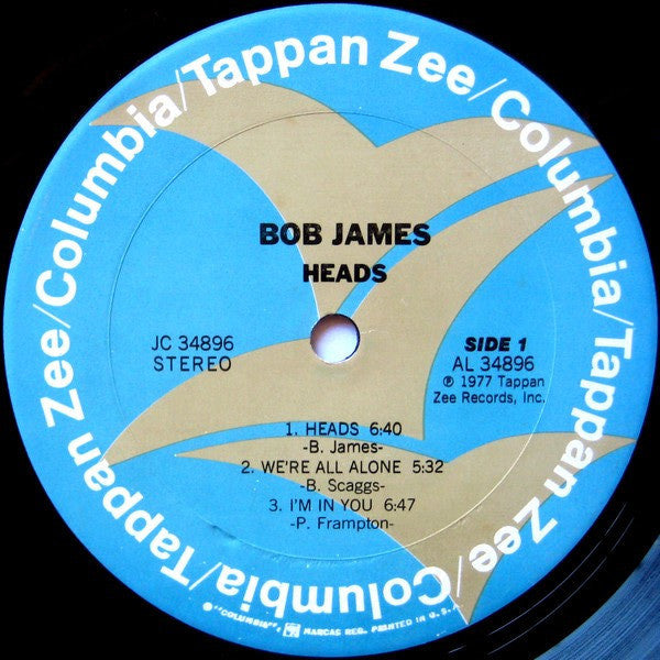 Bob James : Heads (LP,Album,Stereo)