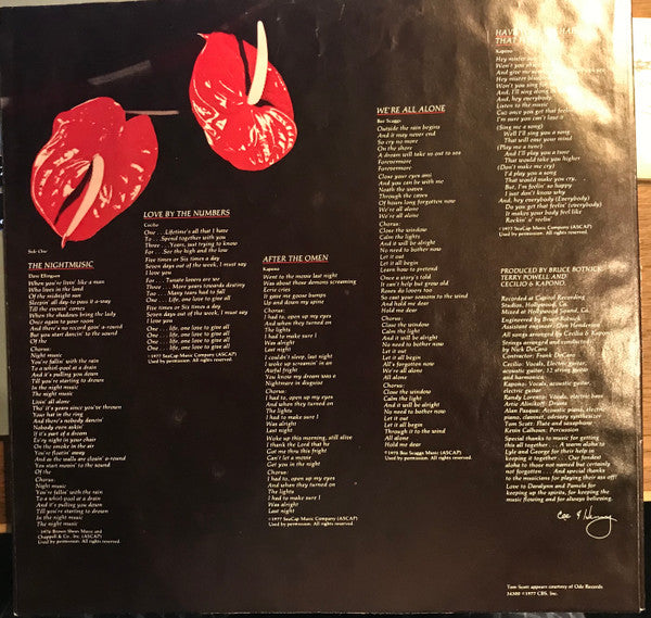 Cecilio & Kapono : Night Music (LP,Album,Promo)