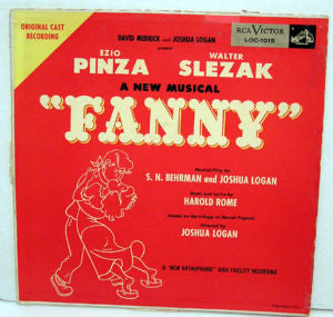 Ezio Pinza, Walter Slezak : Fanny (Original Cast Recording) (LP,Album)