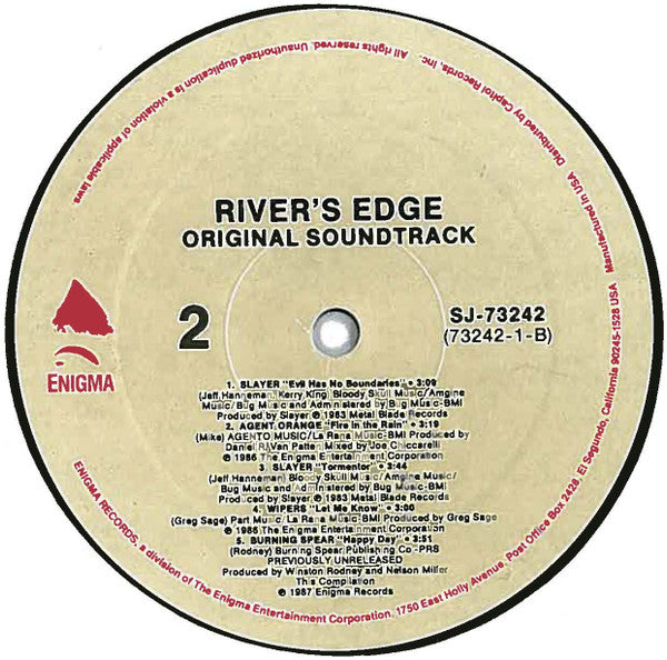 Various : River's Edge (LP,Compilation)