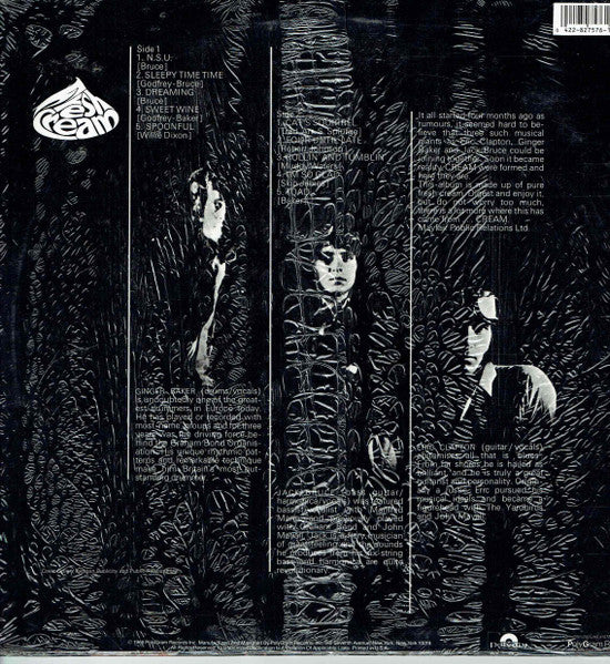 Cream (2) : Fresh Cream (LP,Album,Reissue,Stereo)