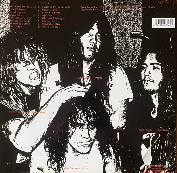 Terrorizer : World Downfall (LP,Album,Reissue)