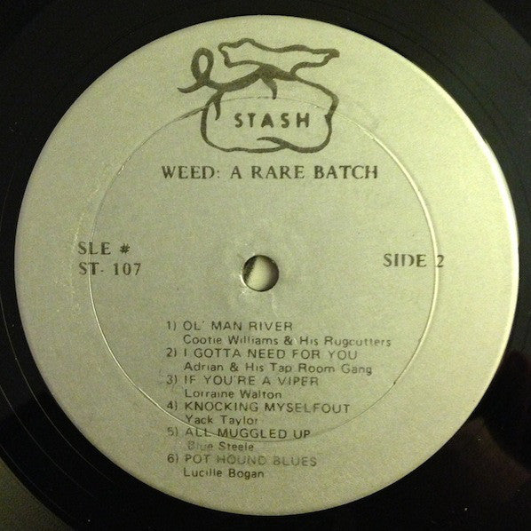 Various : Weed: A Rare Batch (Classic Jazz Vocals) (LP,Compilation)