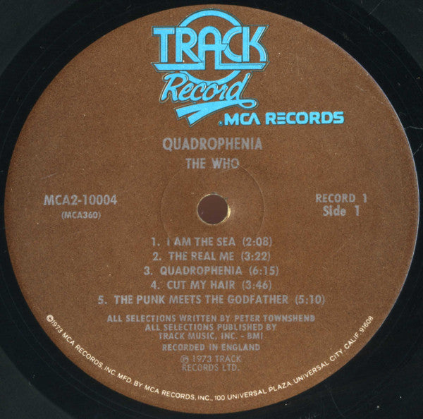 Who, The : Quadrophenia (LP,Album,Stereo)