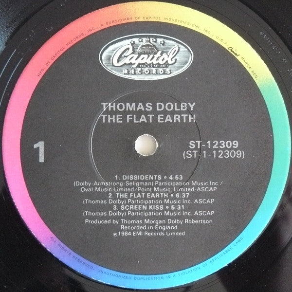 Thomas Dolby : The Flat Earth (LP,Album)