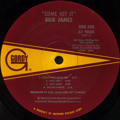 Rick James : Come Get It! (LP,Album)