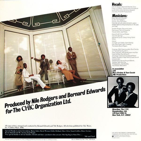 Chic : C'est Chic (LP,Album,Stereo)