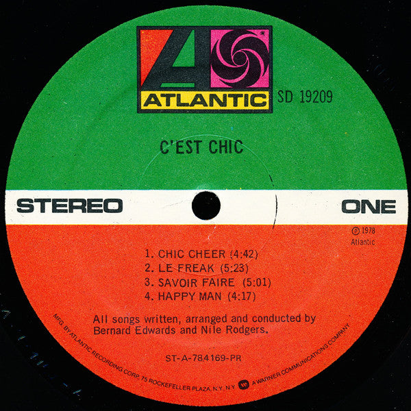 Chic : C'est Chic (LP,Album,Stereo)