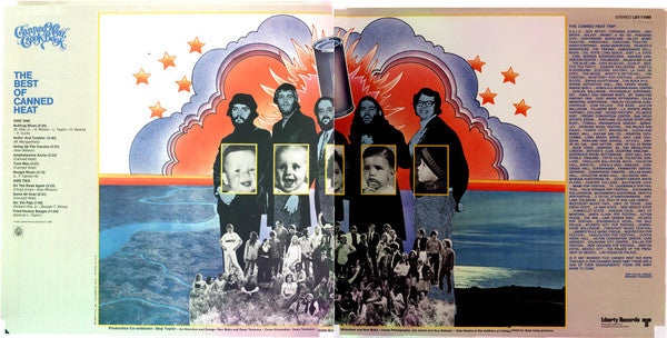 Canned Heat : The Canned Heat Cook Book (The Best Of Canned Heat) (LP,Album,Compilation,Stereo)