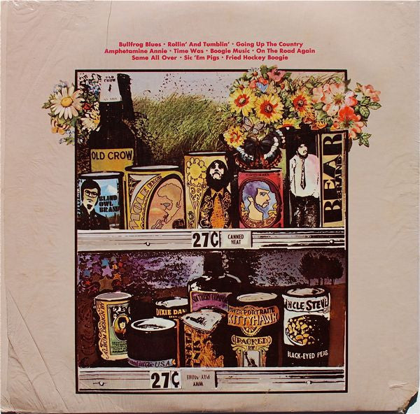 Canned Heat : The Canned Heat Cook Book (The Best Of Canned Heat) (LP,Album,Compilation,Stereo)