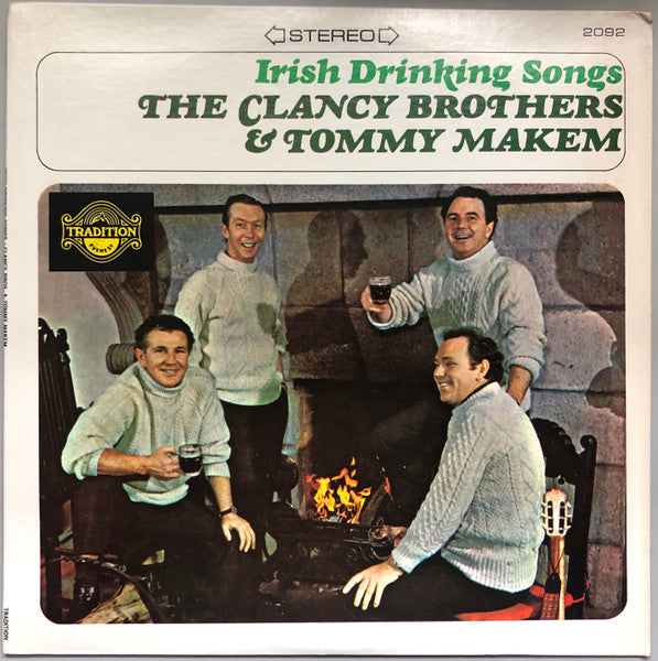 Clancy Brothers & Tommy Makem, The : Irish Drinking Songs (LP,Reissue,Stereo)