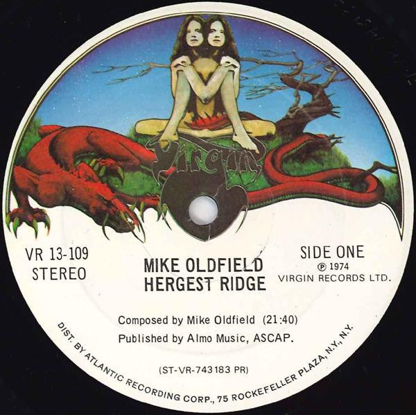 Mike Oldfield : Hergest Ridge (LP,Album,Stereo)