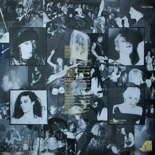 Christian Death : An Official Anthology Of "Live" Bootlegs (LP)