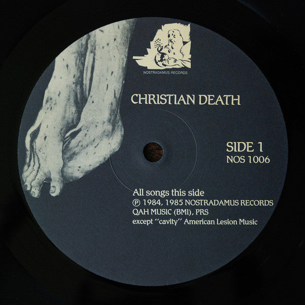 Christian Death : An Official Anthology Of "Live" Bootlegs (LP)