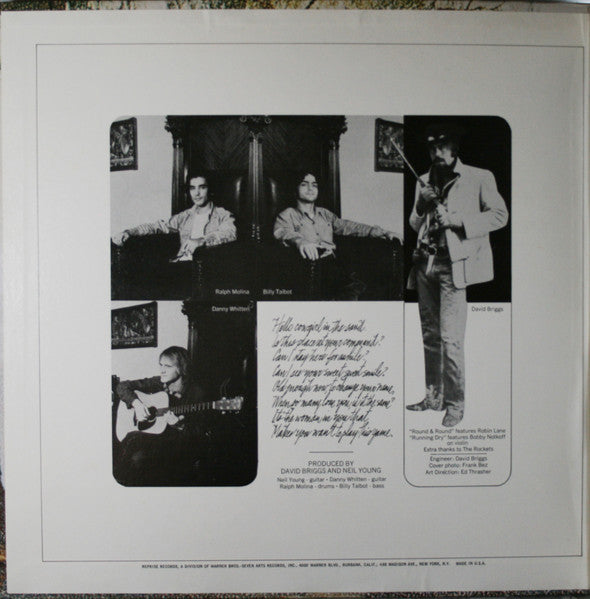 Neil Young With Crazy Horse : Everybody Knows This Is Nowhere (LP,Album,Reissue,Stereo)