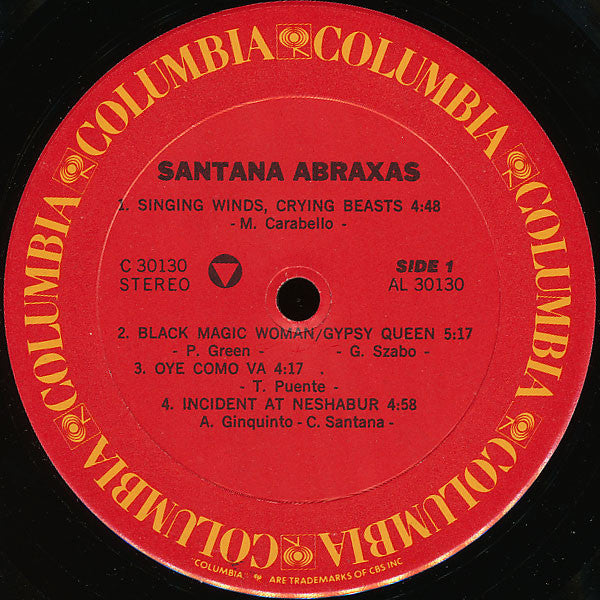 Santana : Abraxas (LP,Album,Reissue)