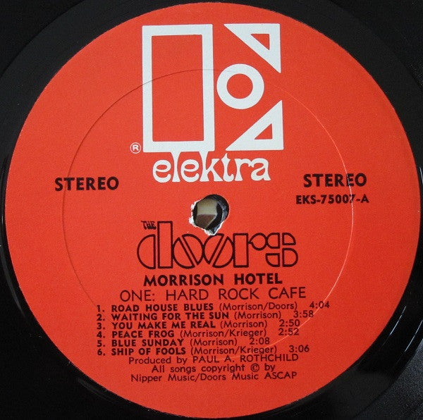 Doors, The : Morrison Hotel (LP,Album,Stereo)