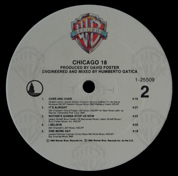 Chicago (2) : Chicago 18 (LP,Album)