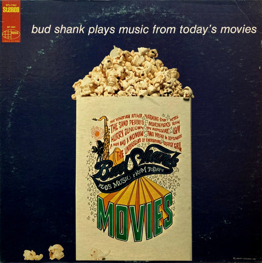 Bud Shank : Plays Music From Today's Movies (LP,Album,Stereo)