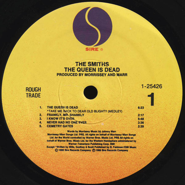 Smiths, The : The Queen Is Dead (LP,Album)