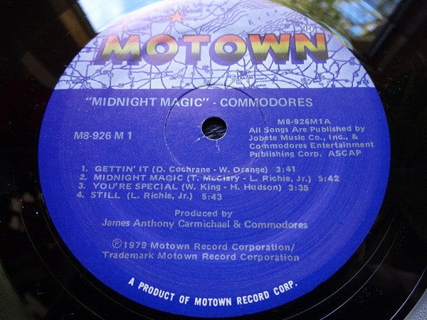 Commodores : Midnight Magic (LP,Album,Stereo)